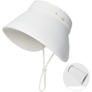 Sun Visor Hats for Women C-white